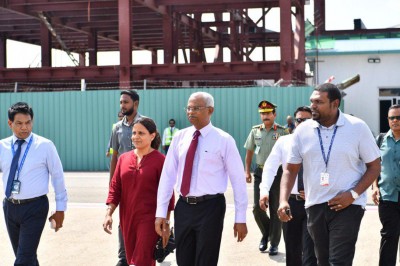 މަސްދޯނި އެކައުންޓް އިފްތިތާހުކޮށްދެއްވުމަށް ރައީސް ގއ. އަތޮޅަށް ފުރާވަޑައިގެންފި
