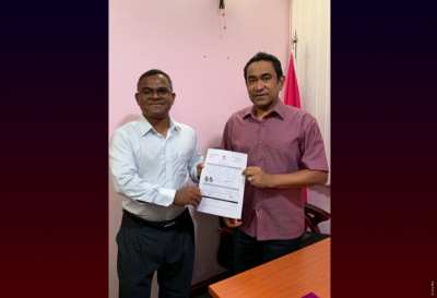 ސެކްރެޓަރީ ޖެނެރަލް މަތީންއަށް ދިން ޓިކެޓް ވެސް ޕީޕީއެމްއިން އަތުލައިފި