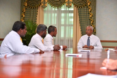 ބ. މާޅޮހު ކައުންސިލް މެންބަރުންނާ ރައީސް ބައްދަލުކުރައްވައިފި