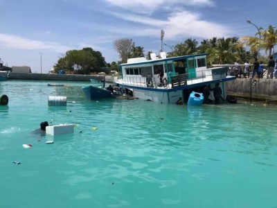މިލިއަނެއްހާ ރުފިޔާގެ މުދަލާ އެކު އިންނަމާދޫ ފަޅުތެރެއަށް ބޯޓެއް އަޑިއަށް ހިނގައްޖެ
