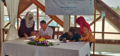 ކުޑަކުދިންގެ ހިޔާގައި ތިބޭ ކުދިންނަށް އަނަންތަރާ އިން ތަމްރީނު ދެނީ
