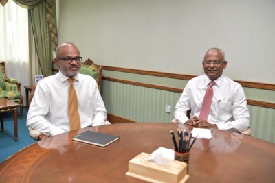 ކުރީގެ މެމްބަރު ނާޒިމް ރައީސް ސޯލިހާ ބައްދަލު ކުރައްވައިފި