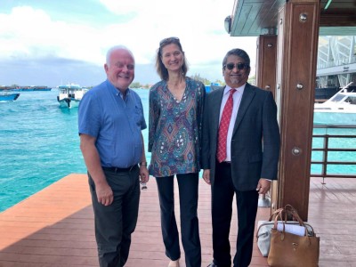 ނޯވޭ ފޮރިން އެފެއާޒްގެ ސްޓޭޓް މިނިސްޓަރު ރާއްޖެ ވަޑައިގެންފި