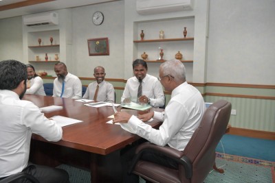 ހިންނަވަރު ސިއްހީ މަރުކަޒު ހޮސްޕިޓަލަކަށް ބަދަލުކުރުމުގެ މަސައްކަތް އަވަސްކޮށްދިނުމަށް އެދެފި