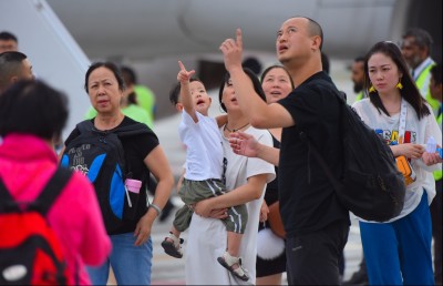 ޗައިނާ ޓޫރިސްޓުން 56 ޕަސެންޓް މަދުވި: އެމްއެމްއޭ