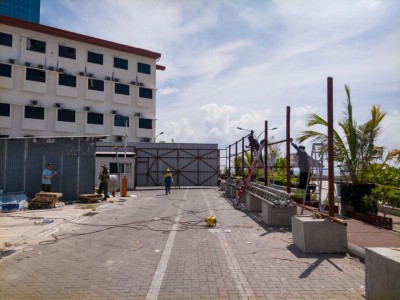 ރަސްފަންނާ ދިމާލުން ބަންދުކޮށްފައި އޮންނަ ސަރަހައްދު ހުޅުވާލުމުގެ މަސައްކަތް ފަށައިފި