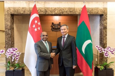 ފޮރިން މިނިސްޓަރު ސިންގަޕޫރުގައި