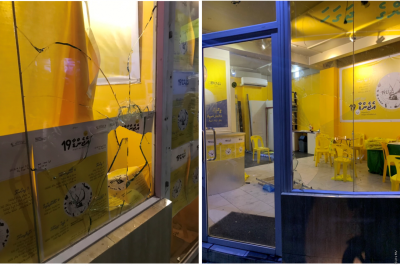 މީކާއިލް ނަސީމަށް މަރުގެ އިންޒާރުދީ، އޭނާގެ ޖަގަހައިގެ ބިއްލޫރިގަނޑު ތަޅާލައިފި