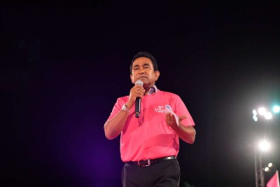 ހިތުގެ ޑޮކްޓަރުގެ ލަފަޔަށް ރައީސް ޔާމީން 24 ގަޑި އިރަށް އެޑްމިޓް ކޮށްފި