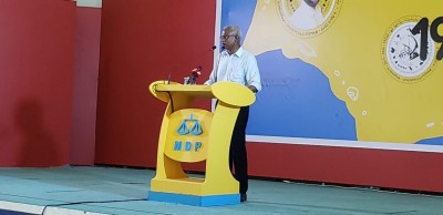 ދޭދޭ ގައުމުތަކުގެ މެދުގައި ފިތުނަ އުފައްދަން ކުރާ މަސައްކަތަކަށް ޖާގައެއް ނުދޭނަން: ރައީސް