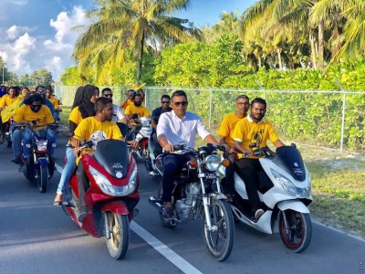 ވިސާމާއި ސިރާޖުގެ ކެމްޕޭނުގައި ނާއިބު ރައީސް ބައިވެރިވެ ވަޑައިގެންފި