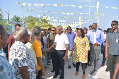 ރައީސް ސޯލިހު ހިންނަވަރަށް ވަޑައިގެންފި
