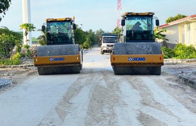 ފޮނަދޫ މަގު ހެދުމުގެ މަސައްކަތުގެ 59 ޕަސެންޓު އެމްޓީސީސީން ނިންމާލައިފި