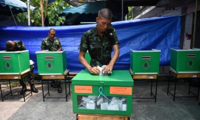 ތައިލެންޑުގެ އިންތިހާބުގައި އަސްކަރިއްޔާގެ ޕާޓީ ކުރީގައި