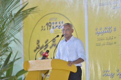 މިއަދު ސިޔާސީ އެއްވެސް ލީޑަރަކު ޖަލުގައި ނުހުންނާނެ: ރައީސް