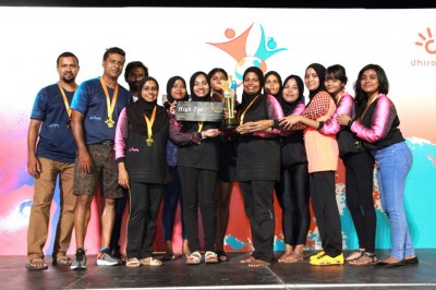 ދިރާގުގެ މުވައްޒަފުންގެ މެދުގައި ބޭއްވުނު "ޑެސްކަޕް" ފުޓްސަލް މުބާރާތް ނިންމާލައިފި