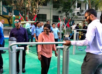 "އަމީނީ ސަންދަރެސް"ގެ ނަމުގައި އައުޓްޑޯ ޖިމެއް ހުޅުވައިފި