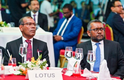 ޕްރައިމަރީ އަށް ފަހު ފުރަތަމަ ފަހަރަށް ދެ ރައީސުން އެއް ތަނަކުން