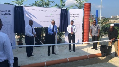 ހުޅުމާލެ ދެވަނަ ފިޔަވަހީގެ ފެނާއި ނަރުދަމާ ނިޒާމުގެ މަސައްކަތް ފަށައިފި