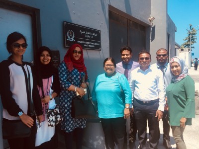ހިއުމަން ރައިޓްސް ކޮމިޝަންގެ މެމްބަރުން މާލޭ ޖަލުގެ ހާލަތު ބަލައިފި