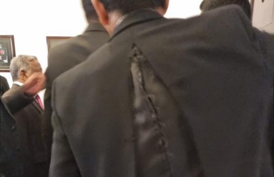 މަޖިލީހުގެ ތަޅުމުން ނެރެނިކޮށް ސައީދުގެ ހެދުން ވީދި އަނިޔާވެއްޖެ