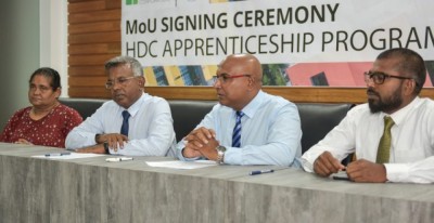 އެޗްޑީސީ އެޕްރެންޓިސްޝިޕް ޕްރޮގްރާމް ކުރިއަށް ގެންދިއުމަށް ޓިވެޓާއެކު އެއްބަސްވެއްޖެ