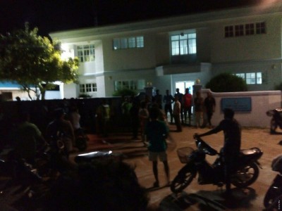 ވިލިނގިލީ ޕޮލިސް ސްޓޭޝަންގައި އަލިފާނުގެ ހާދިސާއެއް ހިނގައިފި