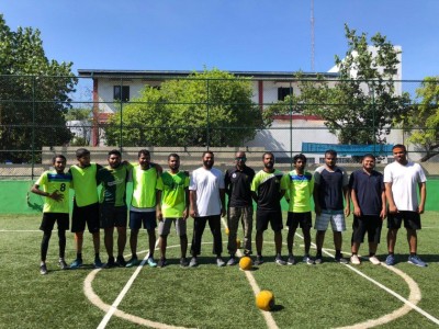 ޑޮޖްބޯލް އެސޯސިއޭޝަނާއި އިސްލާމިކް ޔުނިވަސިޓީ ގުޅިގެން ތަމްރީން ކޭމްޕެއް ކުރިއަށް ގެންގޮސްފި