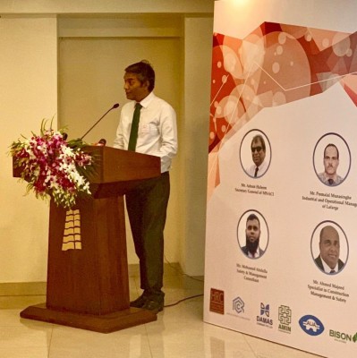އިމާރަތްކުރުމުގެ ދާއިރާގެ ރައްކާތެރިކަމާ ގުޅޭ ވޯކްޝޮޕެއް ފަށައިފި