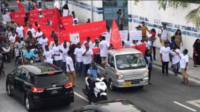 މަސައްކަތްތެރިންގެ ހައްގުގައި ހިނގާލުމެއް ބާއްވައިފި