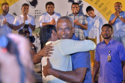 އަޅުގަނޑާއި ރައީސް ސޯލިހު ވަތްކެއް ނުވާނެ، އަބަދުވެސް ވާނީ އެކުގައި: ނަޝީދު
