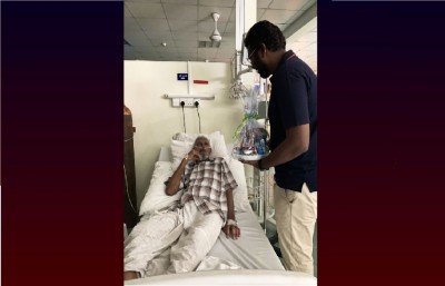 ހަދިޔާއާ އެކު ލިންކްސާވްގެ މުވައްޒަފުން ބަލި މީހުން ގާތަށް