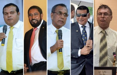 މަޖިލިސްގެ ރިޔާސަތު ބަލަހައްޓާނެ ފަސް މެމްބަރުން ކަނޑައަޅައިފި