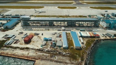 އާ ކާގޯ ޓާމިނަލްގެ ސްޓްރަކްޗާ މަސައްކަތް ނިމިއްޖެ