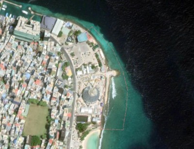 އުދަ އަރައިފިނަމަ ފެން ހިންދޭނެ ގޮތަށް މާލޭ އިރުމަތީ ތޮށި ބޭރަށް ޖައްސަނީ