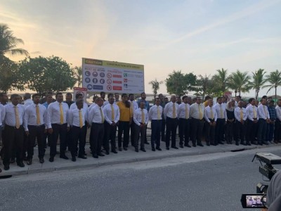 އެމްޑީޕީގެ 14 ވަނަ އަހަރީ ދުވަހު ދެ ރައީސުން ދިދަ ނަންގައިވައި ދެއްވައިފި