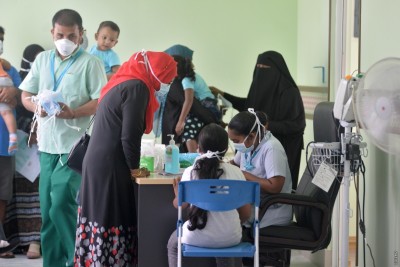 ފްލޫ ކްލިނިކް ހުޅުވިފަހުން މިހާތަަނަށް 1098 މީހުންނަށް ފަރުވާދީފި