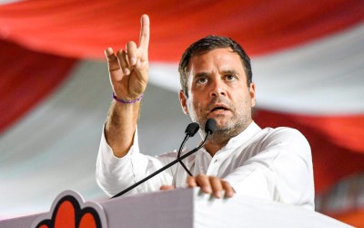 ނާކާމިޔާބުގެ ޒިންމާ ނަންގަވަމުން ރާހުލް ގާންދީ ލީޑަރު ކަމުން އިސްތިއުފާ ދެއްވައިފި