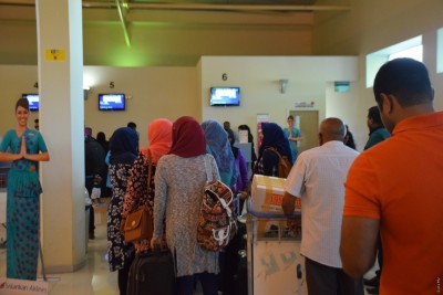ގަން އެއާޕޯޓްގެ ފީތައް ބޮޑުވެ މޯލްޑިވިއަންއަށް ގޮންޖެހުން