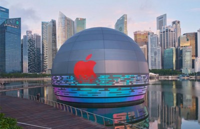 އެޕަލްގެ ފުރަތަމަ ފްލޯޓިން ފިހާރަ ސިންގަޕޫރުގައި