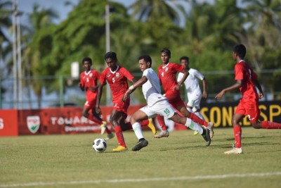 ސައުދީ އަތުން ވެސް ބަލިވެ ރާއްޖެގެ ޒުވާން ޓީމުގެ އުންމީދުތައް ފެނަށް!