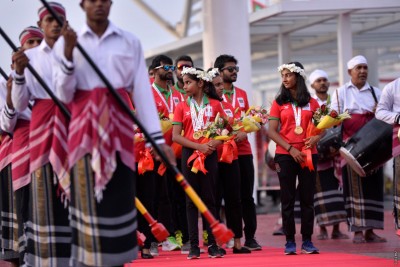 ގައުމު ފަޚުރުވެރިކޮށްދިން އެތުލީޓުންނަށް ދިވެހިން ކީ ހޫނު މަރުހަބާއެއް