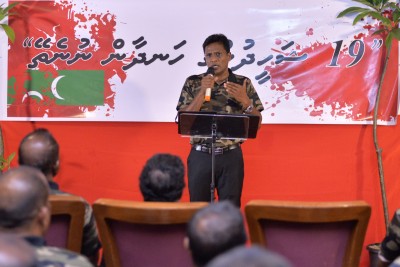 އުމަރު، ހަސަންޓޭއަށް: ނޮވެމްބަރު 3ގައި ސިިފައިން ތިބީ ނިދާފައެއް ނޫން