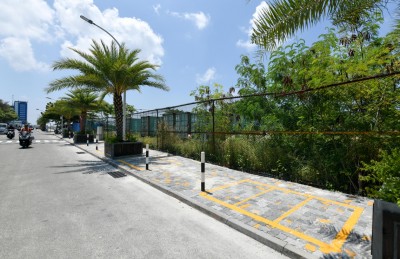 މާލެ ތާރު މަގުގައި ފުރަތަމަ ފަހަރަށް ޕާކިން ޖާގަތަކެއް ހަދައިފި