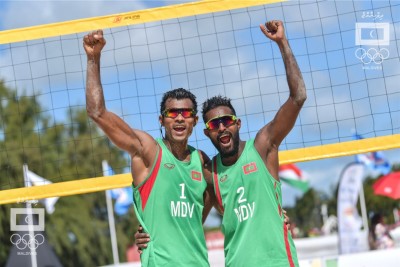 ބީޗް ވޮލީގެ އިންޑިވިޖުއަލް ބައިން ވެސް ރާއްޖެ ލޯ މެޑަލް ހޯދައިފި