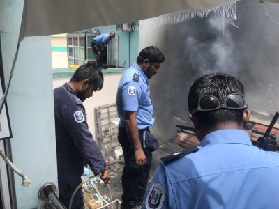 އަލިފާން ރޯވެގެން ވަގުތީ ހިޔާއަށް ބަދަލުކުރި މީހުން އެނބުރި ގެއަށް