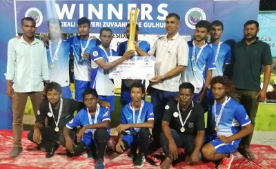 ފެޒް ޕްރެޒިޑެންޓް ވޮލީ މުބާރާތުގެ ޗެމްޕިއަންކަން ޖުވެނައިލް ހޯދައިފި