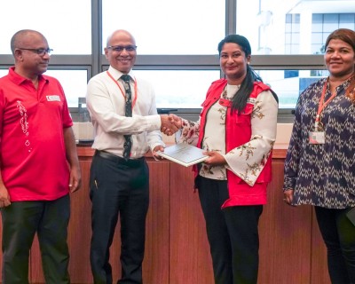 ދިރާގުން ރެޑްކްރެސެންޓުގެ ކޯޕަރޭޓް މެންބާޝިޕް އާކޮށްފި