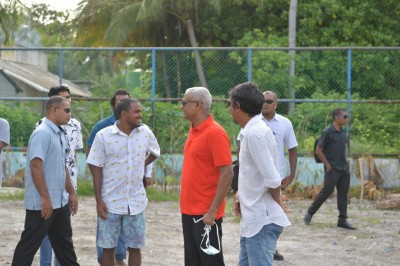 ރައީސް ނ. އަތޮޅަށް ކުރެއްވި ދަތުރުފުޅު ނިންމަވާލައްވައިފި