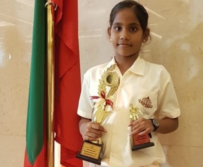 އައިއޯއައިޖީގައި ރަންމެޑަލް ހޯދި ދީމާ އަށް ބައި މިލިއަން ރުފިޔާ ދެނީ